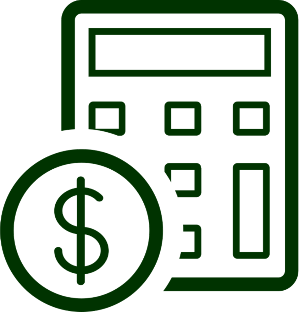 Budgets Image of a dollar sign and calculator